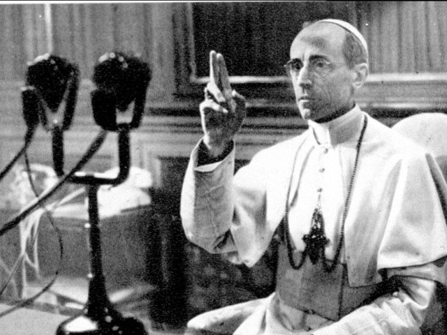 14t XII Pius rádiószózata